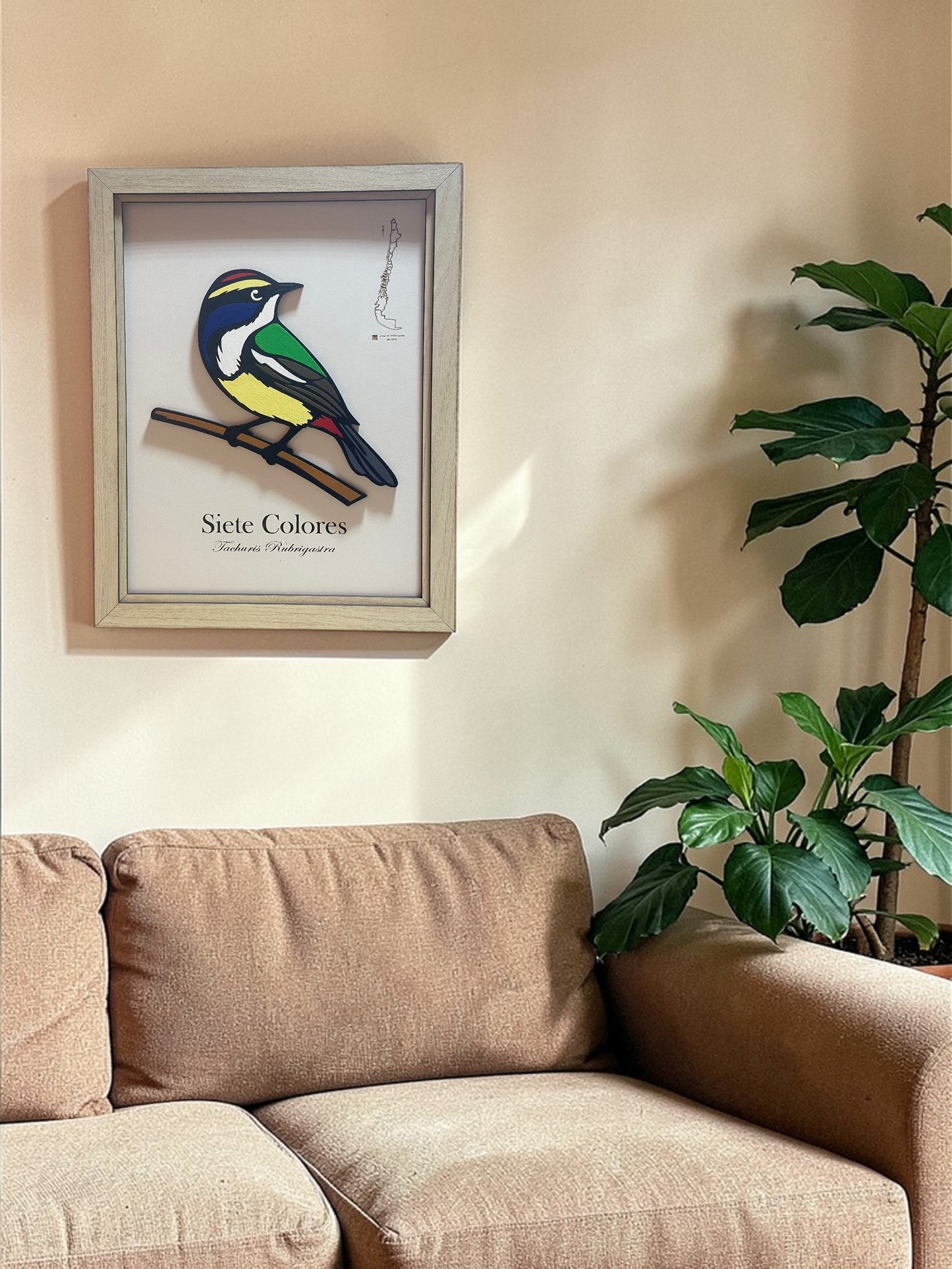 Siete Colores - Cuadro en Relieve