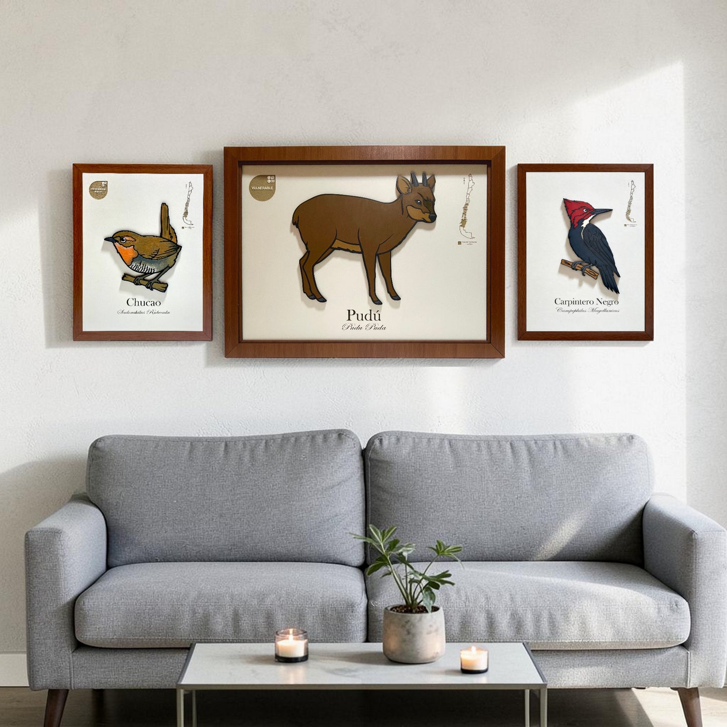 Pack Bosque Profundo - Fauna en Relieve