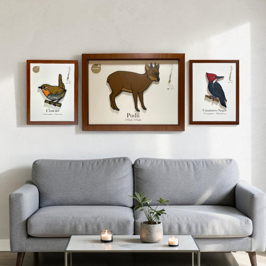 Pack Bosque Profundo - Fauna en Relieve