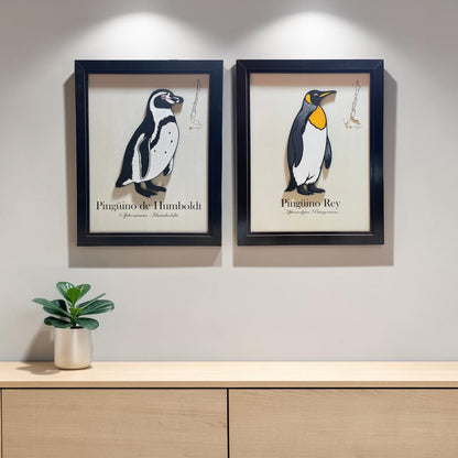 Pack Pingüinos - Fauna en Relieve